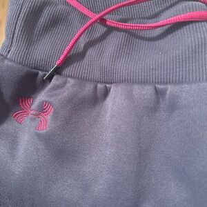 Under Armour Gray and Pink Joggers Women’s Size S